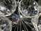 Sputnik Deckenlampe aus Kristallglas in Chrom 20