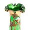 Art Nouveau Vase with Gilding & Emerald Glass, Czech Republic, Image 2