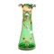 Art Nouveau Vase with Gilding & Emerald Glass, Czech Republic 1