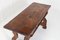 Antiker spanischer Tisch aus Nussholz 10