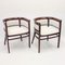 20th Century Bentwood Armchairs from Fischel, Set of 2, Image 5