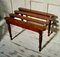 Antique Scottish Luggage Stand in Mahogany 1