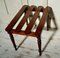 Antique Scottish Luggage Stand in Mahogany 6