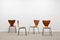 Danish Butterfly Chairs by Herbert Hirche for Jofa Stalmöbler, 1950s, Set of 4 3