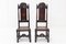 Antique English Side Chairs in Oak, Set of 2 9