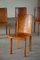 Italienische moderne Leder Esszimmerstühle von Mario Bellini, 1970er, 6er Set 3