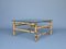 Vintage Coffee Table in Bamboo and Glass, Image 1