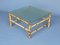 Vintage Coffee Table in Bamboo and Glass 11