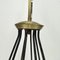 Mid-Century Modern Italian Sputnik Chandelier in Stilnovo Style, 1950s, Image 6