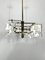 Mid-Century Modern Brass Chandelier by Sciolari, Italy, 1970s 9