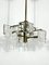 Mid-Century Modern Brass Chandelier by Sciolari, Italy, 1970s, Image 4