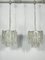 Lámparas de araña vintage de cristal de hielo de Murano de Mazzega, años 70. Juego de 2, Imagen 14
