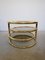 Brass Tri-Level Swivel Coffee Table by Milo Baughman 2