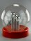 XXL Space Age Glass Metal Table Lamp 1