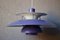 PH5 Violet Suspension Light by Poul Henningsen for Louis Poulsen, Image 6