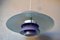 PH5 Violet Suspension Light by Poul Henningsen for Louis Poulsen 4