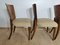 Art Deco Dining Chairs by Jindrich Halabala, Set of 4 5