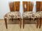 Art Deco Dining Chairs by Jindrich Halabala, Set of 4, Image 7