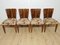 Art Deco Dining Chairs by Jindrich Halabala, Set of 4, Image 1
