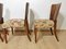 Art Deco Dining Chairs by Jindrich Halabala, Set of 4, Image 25