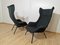 Czechoslovakia Lounge Chair by Miroslav Navratil, 1960s, Set of 2 1