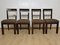 Art Deco Dining Chairs, Set of 4 1