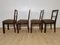 Art Deco Dining Chairs, Set of 4 13