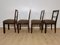 Art Deco Dining Chairs, Set of 4 6