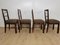 Art Deco Dining Chairs, Set of 4 16