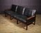 Danish Capella Sofa in Rosewood and Leather by Illum Wikkelso 7