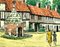 The Pump House, Common Place, Little Walsingham, Norfolk Uk, Litografía, Imagen 5