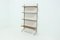 Free Standing Teak and Steel Shelving Unit, 1950s 1