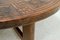 Tavolino da caffè rotondo di Angel Pazmino per Muebles de Estilo, anni '60, Immagine 3