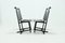 Post Modern Leather and Steel Dining Chairs, 1980s, Set of 4 5