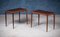 Rosewood Side Tables by Johannes Andersen for Silkeborg Møbelfabrik, 1960s, Set of 2 1