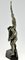 Sculpture Art Déco en Métal et Marbre Représentant 3 Athlètes avec Feuille de Palmier par Pierre Le Faguays pour Max Le Verrier, 1930s 8