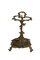 Brass Fire Companion Stand with Fire Irons 8