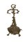 Brass Fire Companion Stand with Fire Irons 10