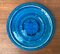 Large Mid-Century Italian Rimini Blu Pottery Bowl by Aldo Londi for Bitossi 10