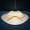 Murano Pendant Lamp in Shape of Wide Brim Hat, Italy, 1970s 6