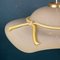 Murano Pendant Lamp in Shape of Wide Brim Hat, Italy, 1970s 3