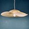 Murano Pendant Lamp in Shape of Wide Brim Hat, Italy, 1970s 1