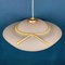 Murano Pendant Lamp in Shape of Wide Brim Hat, Italy, 1970s 5