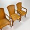 Mid-Century Esszimmerstühle aus Rattan & Bambus, 1960er, 4er Set 5