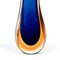 Mid-Century Sommerso Murano Glass Vase by Flavio Poli, Italy, 1960s, Image 6