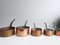 Mid-Century Copper Pots, Set of 5 9