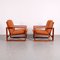 Orange Armchairs, Set of 2 2