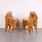 Dining Chairs from Ton, Set of 8, Image 1