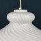 Vintage Swirl Murano Glass Pendant Lamp from Vetri, Italy, 1970s 10