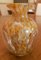 Vintage Speckled Gold Murano Vase 3